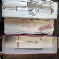 arriccia capelli, specchietto e skin scrubber