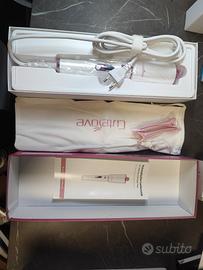 arriccia capelli, specchietto e skin scrubber