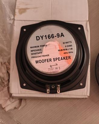 diffusori acustici dynavox 8 ohm , 