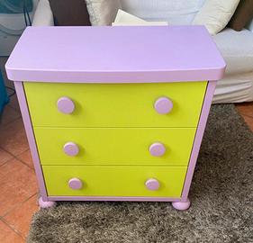 Cassettiera e libreria Ikea mammut cameretta