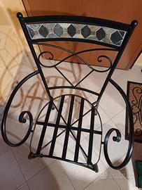 Sedie in ferro