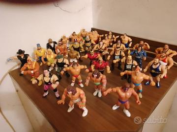 Lotto 48 personaggi Wwf Hasbro Gig usati