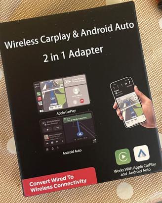 Adattatore 2-in-1 per CarPlay & Android auto