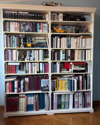 SCRIVANIA,CREDENZA,2 MODULI LIBRERIA: LIATORP IKEA