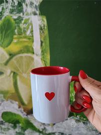 Tazza Mug San Valentino con cuore