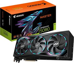 GIGABYTE AORUS GeForce RTX 5080 Master 16G NUOVA
