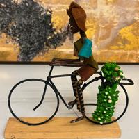 Statua artigianale vintage africana