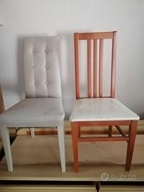 2 sedie da stanza 