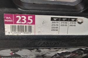 catene da neve mai utilizzat auto suv camper e 4x4