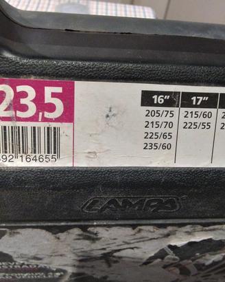 catene da neve mai utilizzat auto suv camper e 4x4