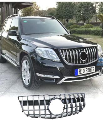 GRIGLIA MERCEDES GLK X204 12-15 LOOK AMG NERO LUCI