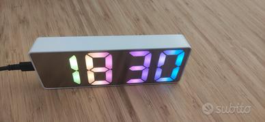 Orologio Sveglia digitale display led