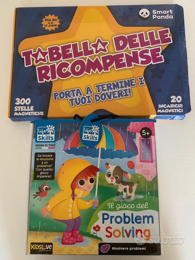 Tabella ricompense e Gioco del problem solving - Tutto per i bambini In  vendita a Verona