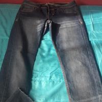Jeans DONNA blu sancrati Terranova Tg S - NUOVI