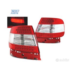 FANALI A LED AUDI A4 94-00 ROSSO BIANCO LED