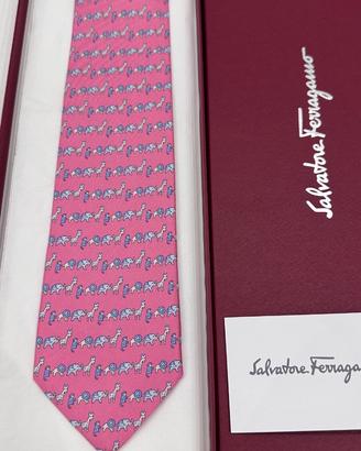 Cravatta Salvatore Ferragamo NUOVA