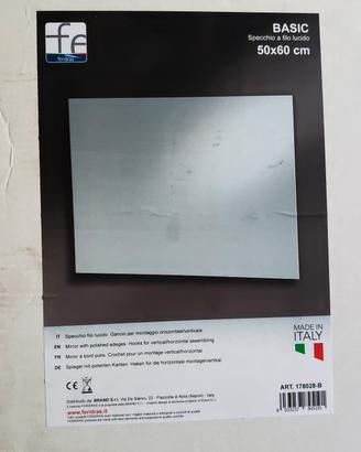 Specchio 50x60 filo lucido
