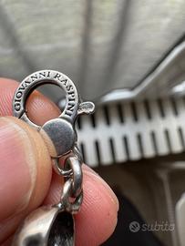 bracciale Argento teschi Raspini