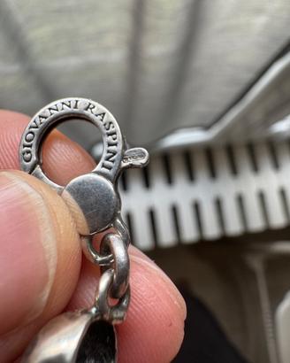 bracciale Argento teschi Raspini