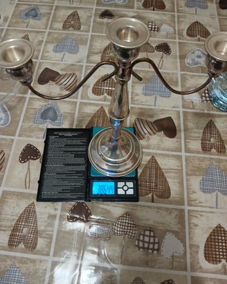 Candelabro in argento 