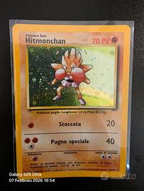 Carta pokemon holo Hitmonchan