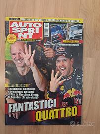 Autosprint 2013 Vettel 4 volte Campione del Mondo