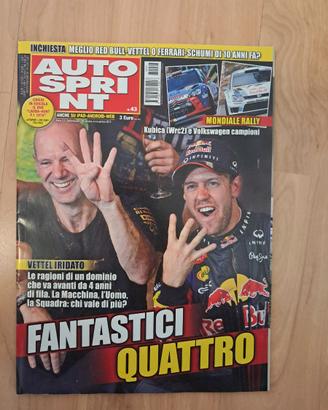 Autosprint 2013 Vettel 4 volte Campione del Mondo