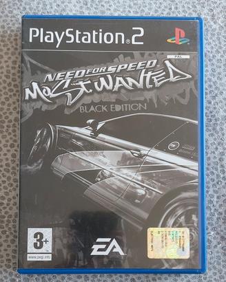 NEED FOR SPEED PS2 BLACK ED.