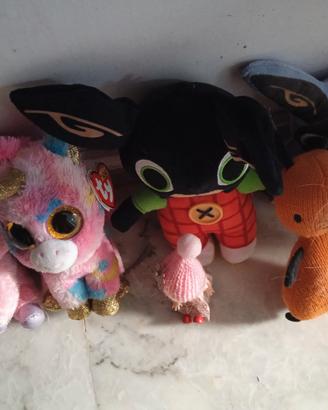 pupazzi peluche vari