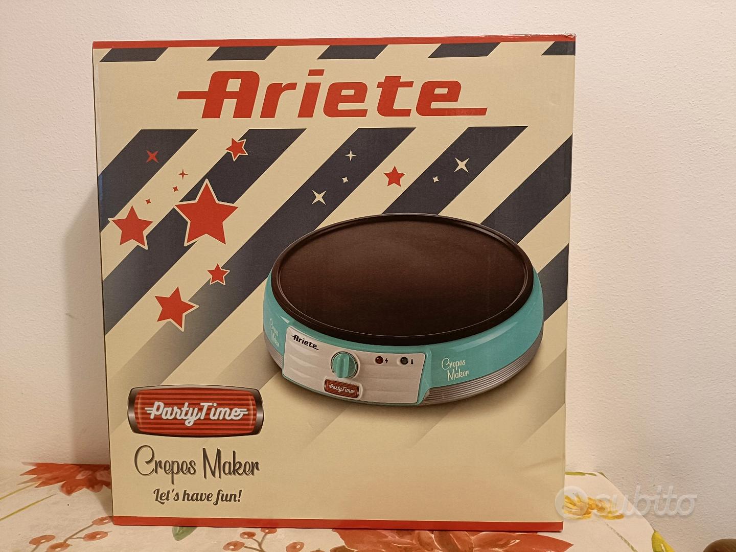 Piastra Elettrica Celeste per crepes Party Time di Ariete