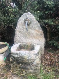 Fontana in pietra