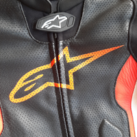 Giacca pelle alpinestar missile teck air