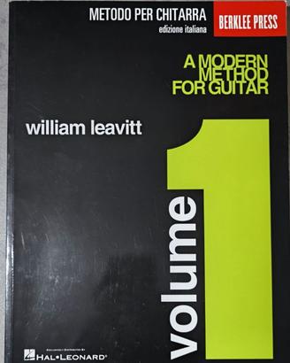 William Leavitt – Metodo per chitarra VOLUME 1