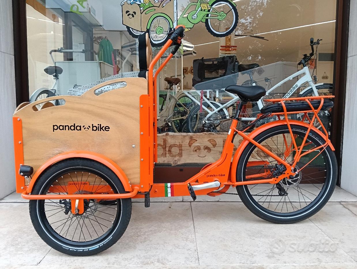 Panda Bike Cargo Bike Trasporto Persone Delivery Bag Rack For Food