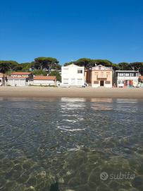 Direttamente sulla spiaggia e sul mare