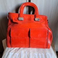 Shopping Bag Borsa Donna John Galliano In Pelle