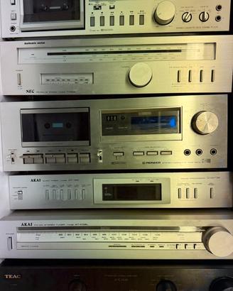 Componenti stereo varie marche, singoli o blocco