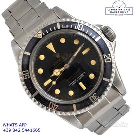 ROLEX Submariner 5512 No date glossy 4 Lines 1960