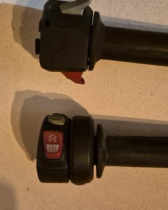 Coppia Blocchetti Elettrici e Manopole BMW Moto