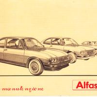 ALFA ROMEO ALFA SUD LIBRETTO USO MANUTENZIONE '82
