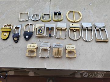 22 FIBBIE IN METALLO PER CINTE