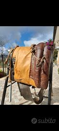 VARDÉDDA antica sella siciliana 1900 artigianale.