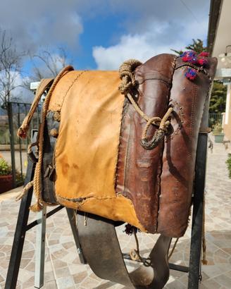 VARDÉDDA antica sella siciliana 1900 artigianale.