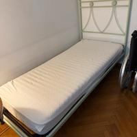 Letto singolo ferro battuto