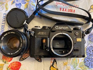 Canon AE-1 + obbiettivi