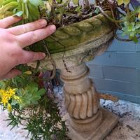 meraviglios4 fioriera in cemento altezza 65 cm 