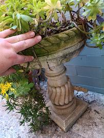 meraviglios4 fioriera in cemento altezza 65 cm 