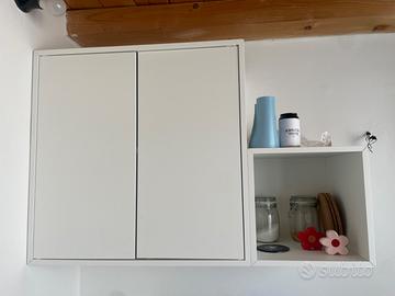 Mobile a parete contenitore + cubo contenitore