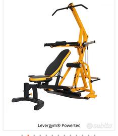 Attrezzi  palestra powertec