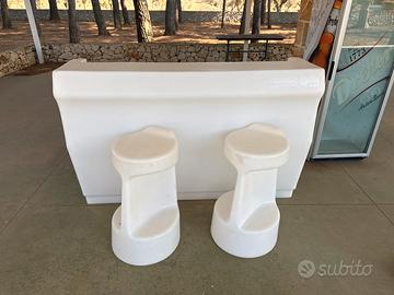 banco bar illuminato